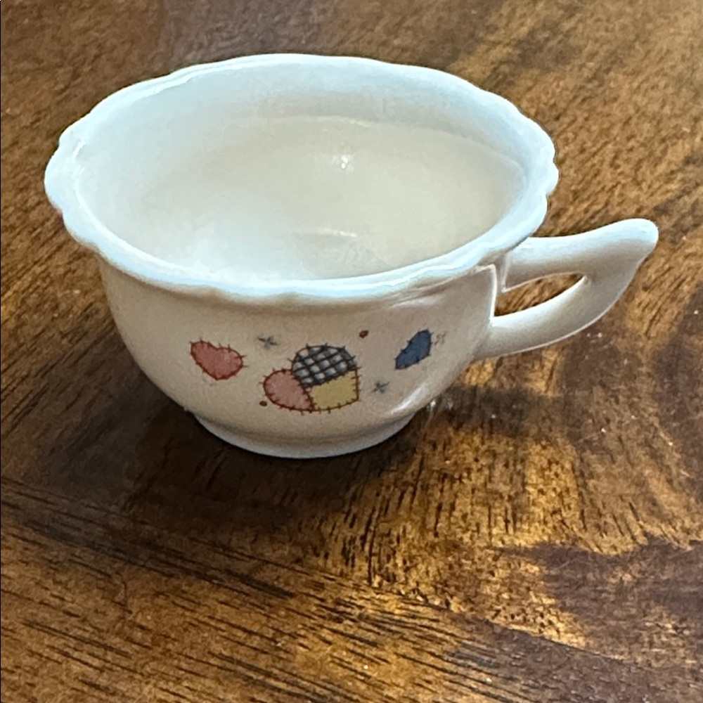 Vintage Cherished Teddies Tea Set with Plate - Picture 7 of 14